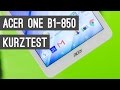 Acer Iconia One 8 B1-850 im Kurztest + Hands On | Deutsch