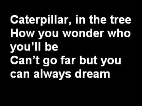 MILEY CYRUS BUTTERFLY FLY AWAY lyrics on screen