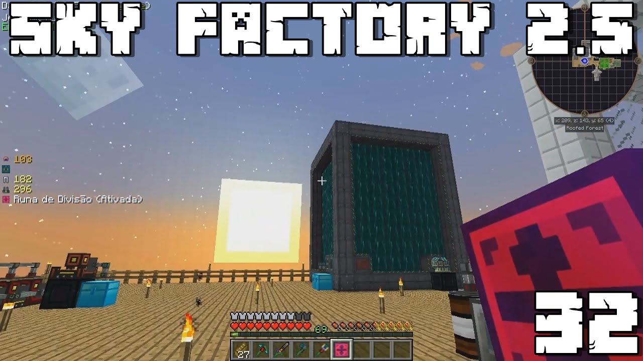 SKY FACTORY 2.5 REBORN EP 32 - YouTube