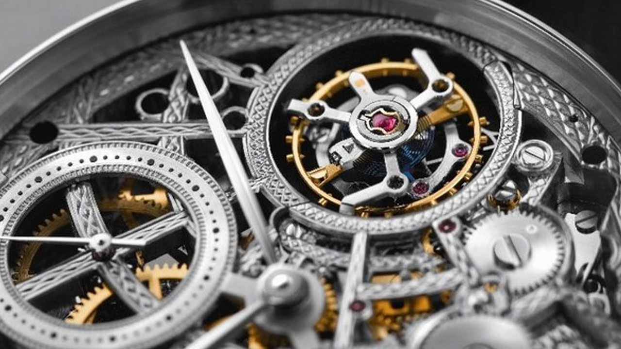 Б у швейцарских часов. Patek Philippe Tourbillon. Часы Бреге турбийон. Patek Philippe Skeleton. Турбийон (замок).