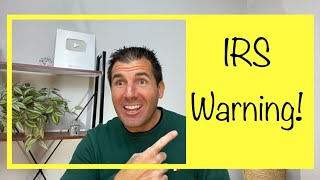 IRS Warning! Venmo, CashApp, PayPal Payments