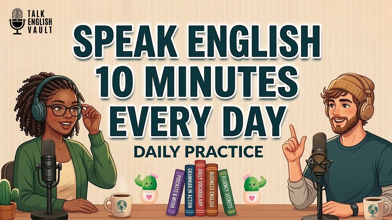 Speak English for 10 Minutes Every Day | Daily Practice for Fluency ...