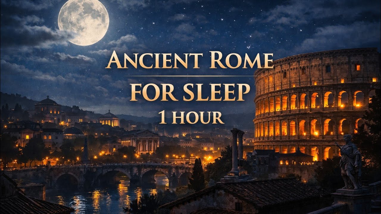 Fall Asleep to Ancient Rome Calm Roman History for Deep Sleep (1 Hour ...