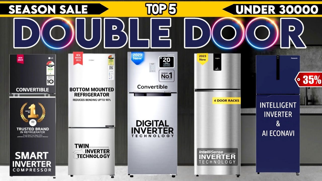 best double door refrigerator 2023 under 30000 best double door