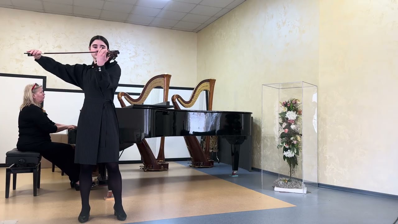 Г.Венявський Концерт для скрипки №2 ре-мінор 2 частина «Романс»