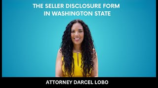 THE SELLER DISCLOSURE FORM IN WASHINGTON STATE// Form 17