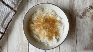 Hot Buttered Sweet Rice Recipe