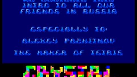 Melon dezign - Tetris Intro (1992) Amiga