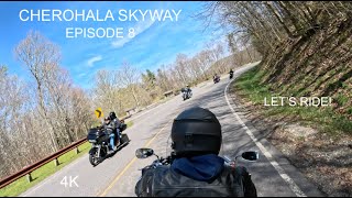 Episode 8 | Cherohala Skyway | Motorcycle Ride | 4K