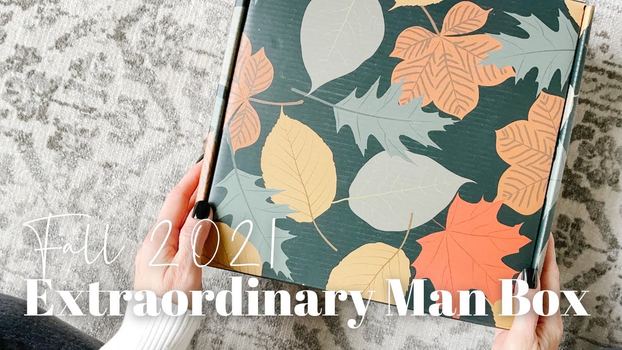 Extraordinary Man Box Unboxing Fall 2021: Men's Subscription Box