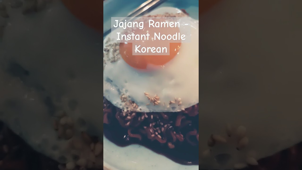 Jajang Ramen - Instant Noodle Korean 