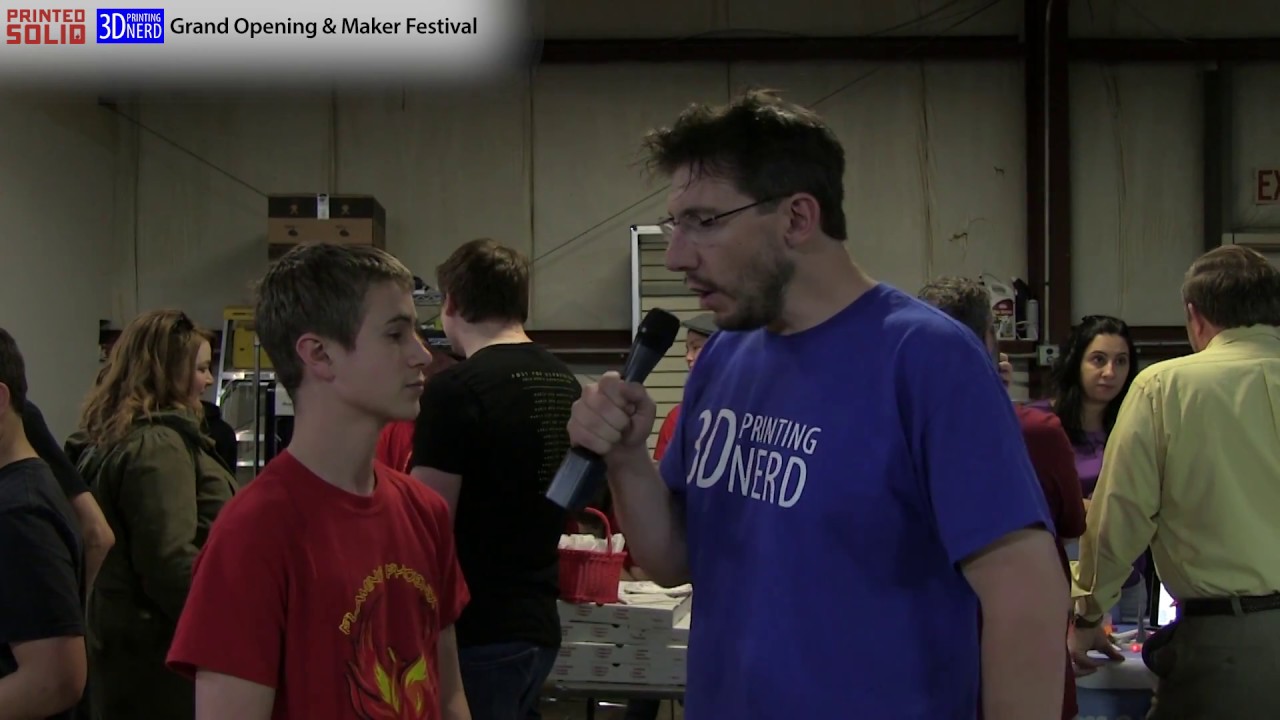 Flaming Phoenixes 7423 at the Printed Solid Grand Opening in Newark, Delaware