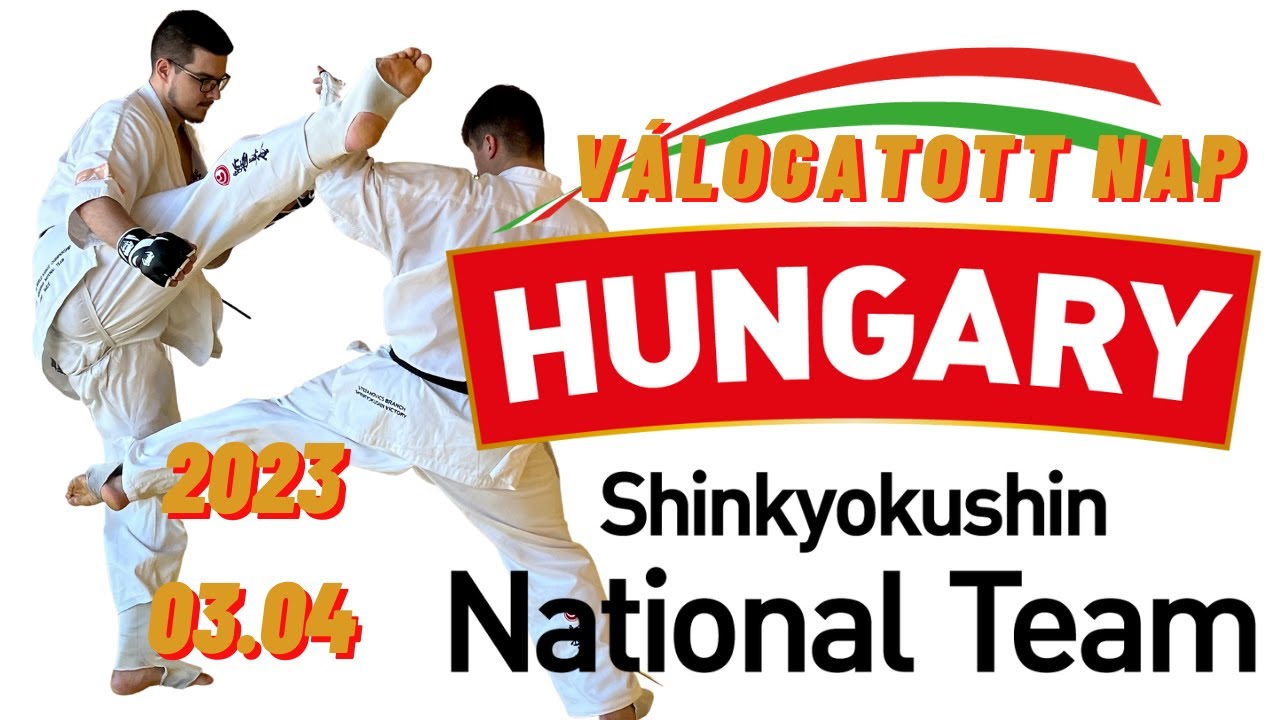 Shinkyokushin Karate Magyar válogatott felkészülés 2023 YouTube