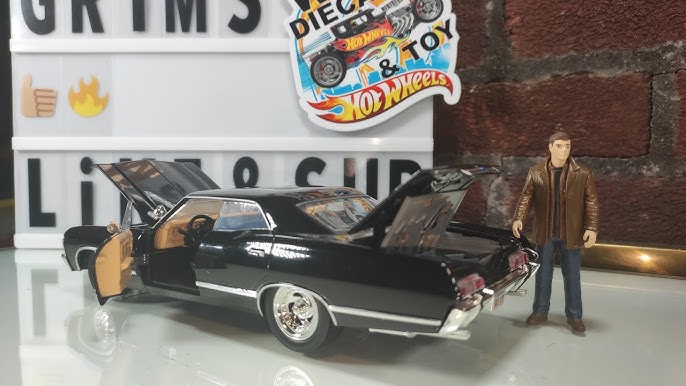 1967 Supernatural Chevy Impala SS w/Dean Winchester Figure 1:24 Scale  Diecast Model Car by Jada Toys