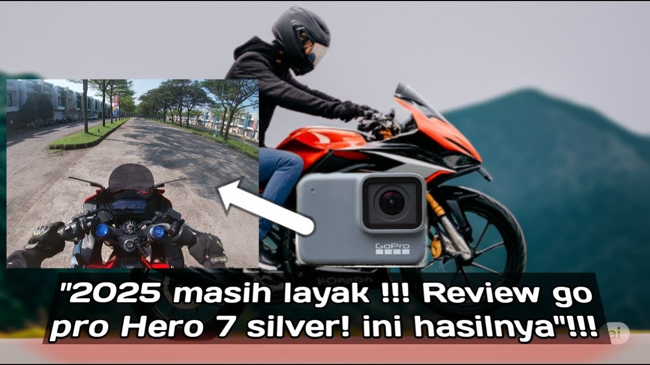 ''2025 masih layak !!! Go Pro hero 7 silver review langsung! ini hasilnya''
