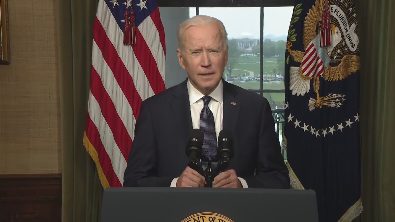 VIDEO NOW: President Biden discusses timeline to withdraw troops from Afghanistan