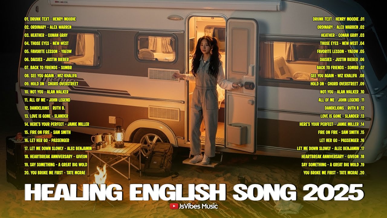 Playlist Healing English Songs 2025🎵|| Number one girl - Rose, Back to friends - Sombr, Drunk text
