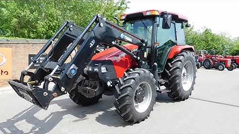 CASE 85 TRACTOR & TRIMA LOADER WALKROUND VIDEO