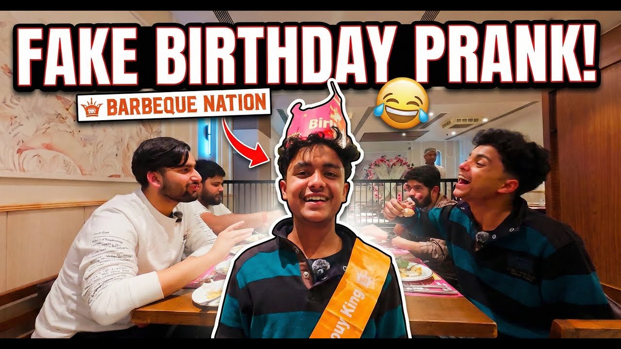Barbeque Nation, Mein Yeh Kiya 😂 Fake Birthday | Academy Day Vlog | Badminton 🏸 | Pickleball
