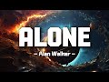 Alan walker  alone lyrics