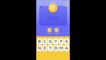 Jingle Quiz Level 91 #Short Complete Game Gameplay Walkthrough (iOS-Android)