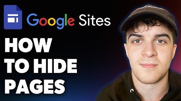 How to Hide Pages on Google Sites (Full 2025 Guide)