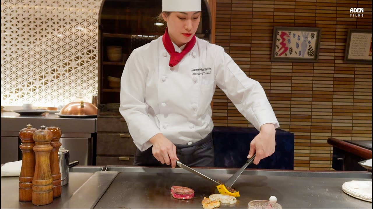 Soothing Teppanyaki Lunch in Kyoto - 4 Star Hotel in Japan
