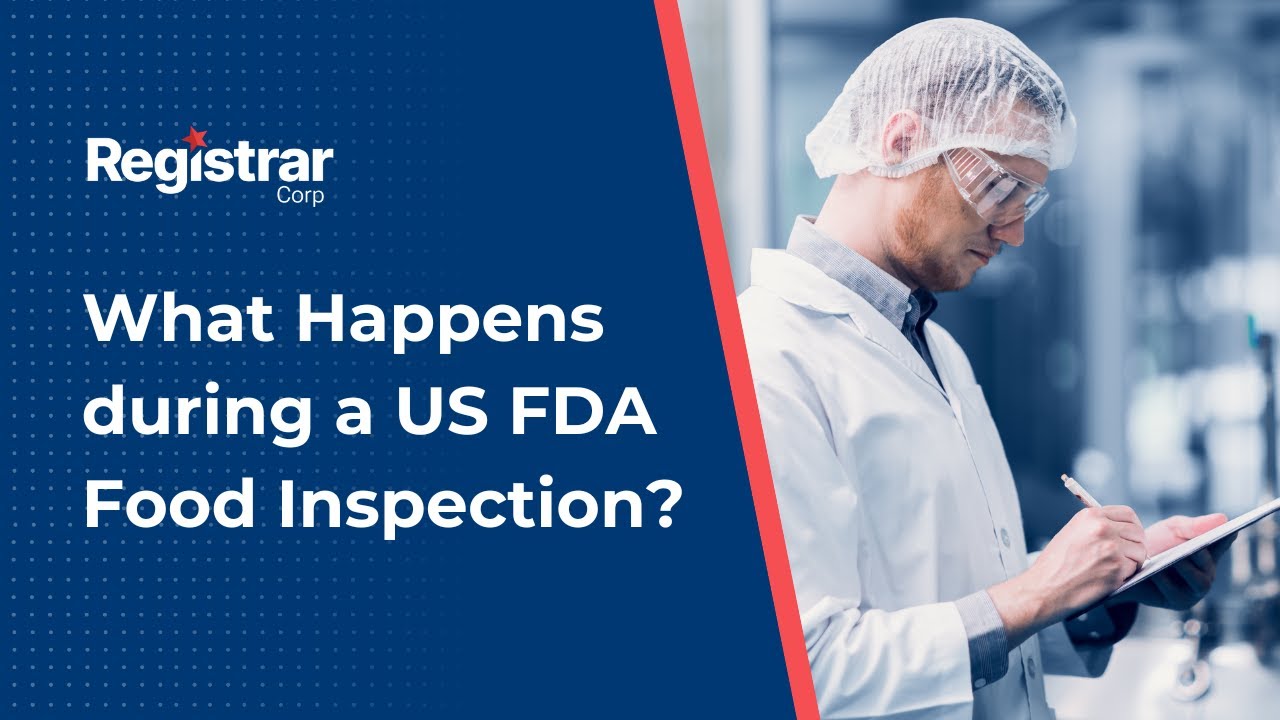 What Happens During a US FDA Food Inspection? - YouTube