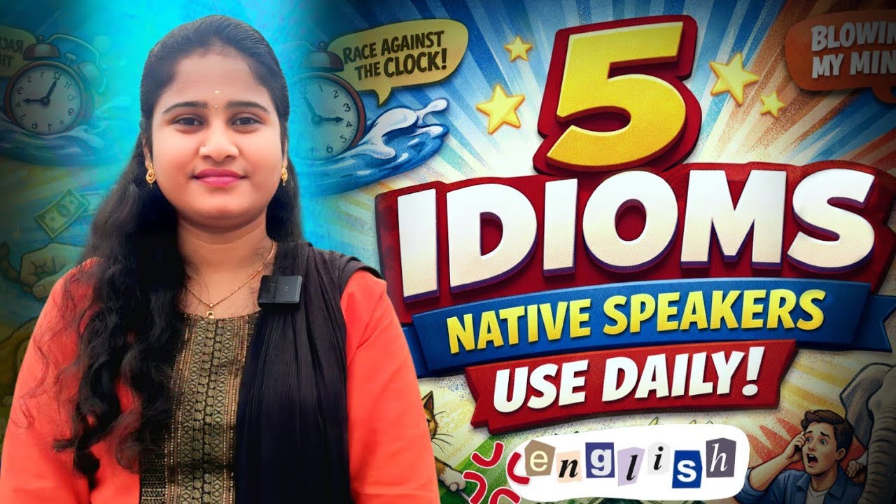 5 Daily Use Idioms for Beginners | Sound Like a Native Speaker