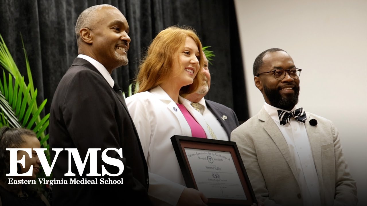 The Master of Surgical Assisting Class of 2023 Awards and White Coat Ceremony