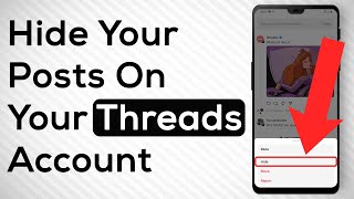How To Hide A Thread Post