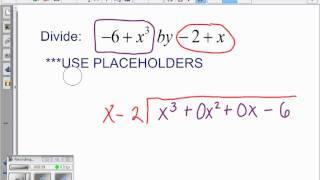 Saxon Algebra 2 Lesson 16 - Multiplication and Division of Polynomials