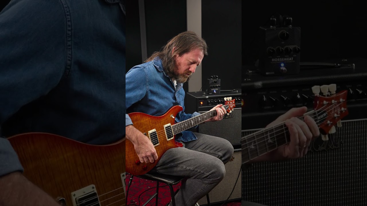ギター Paul Reed Smith (PRS) HORSEMEAT Horsemeat | Transparent Overdrive Pedal | PRS Guitars - YouTube