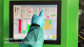 New system CR718 common rail test bench HEUI Testing