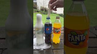 Coca Cola, Fanta,Sprite und Mentos |  Experiment Shorts