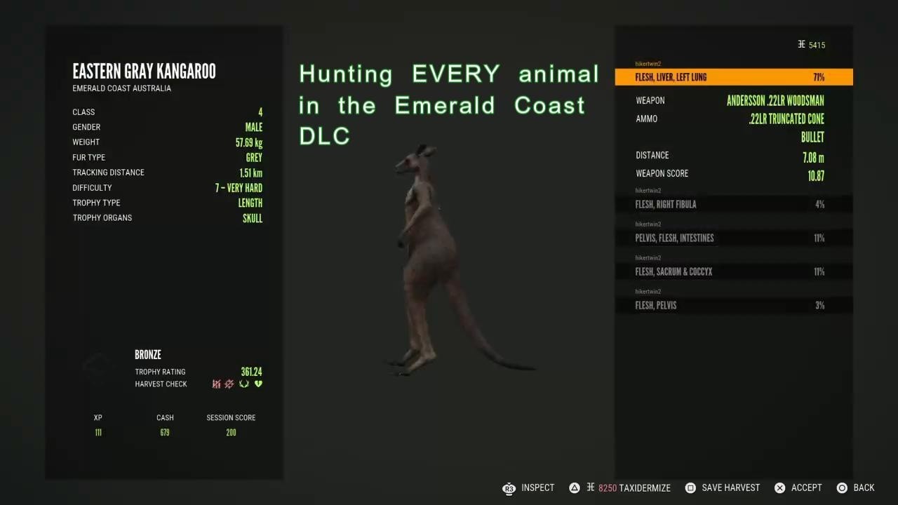 Hunting every animal in the Emerald Coast DLC theHunter COTW Part 1