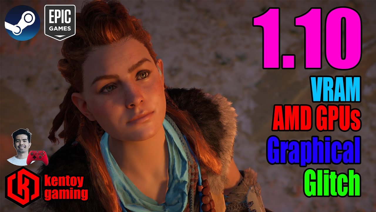 Horizon Zero Dawn PC Patch | HotFix 1.10 | VRAM AMD GPU | Graphical Glitch | 1.09 vs 1.10 Comparison