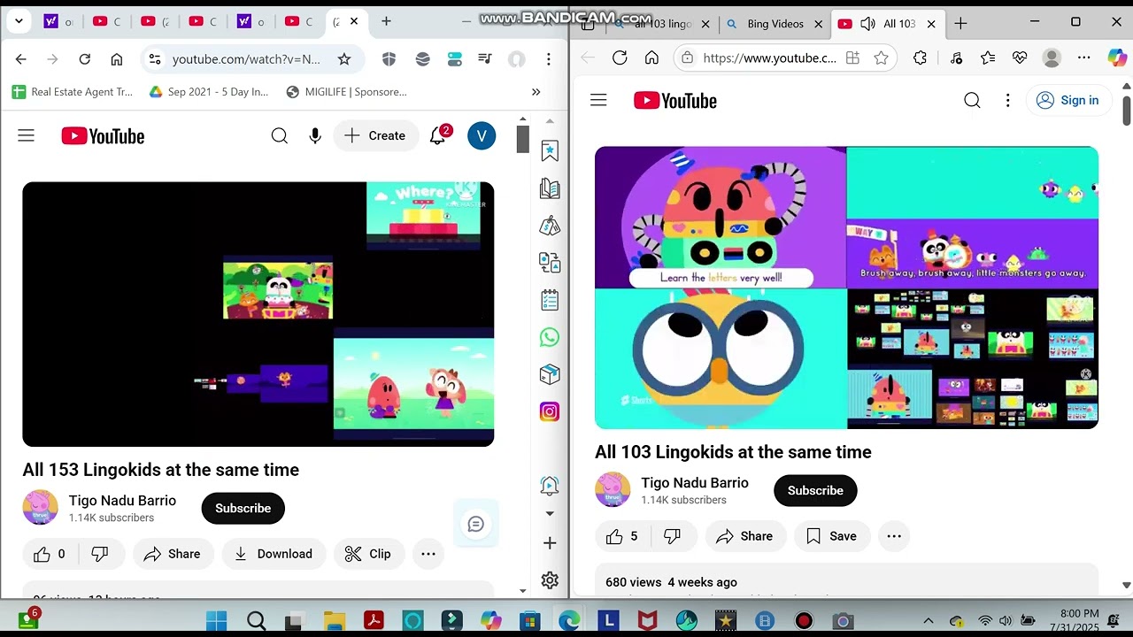 All 256 Lingokids at the same time