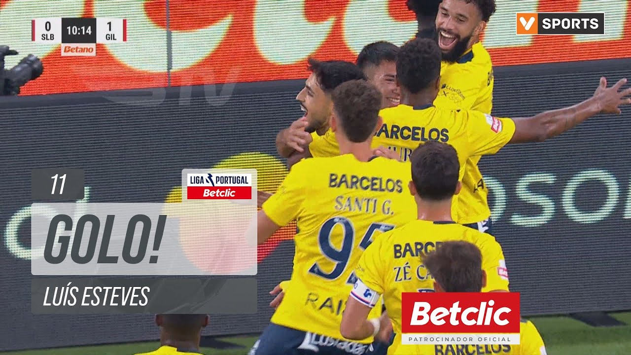 Golo Luís Esteves: Benfica 0-(1) Gil Vicente (Liga 25/26 #7)