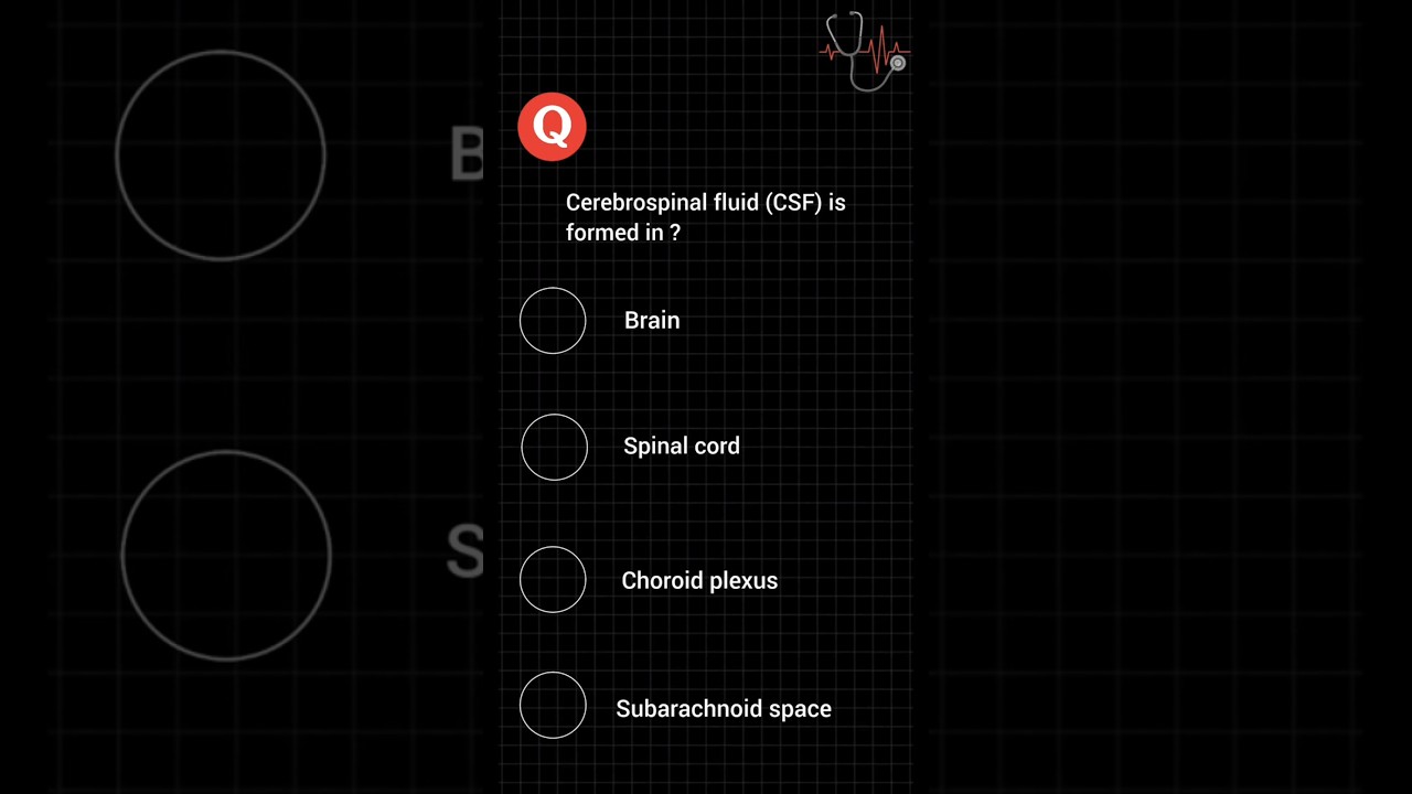 Anatomy and physiology MCQ