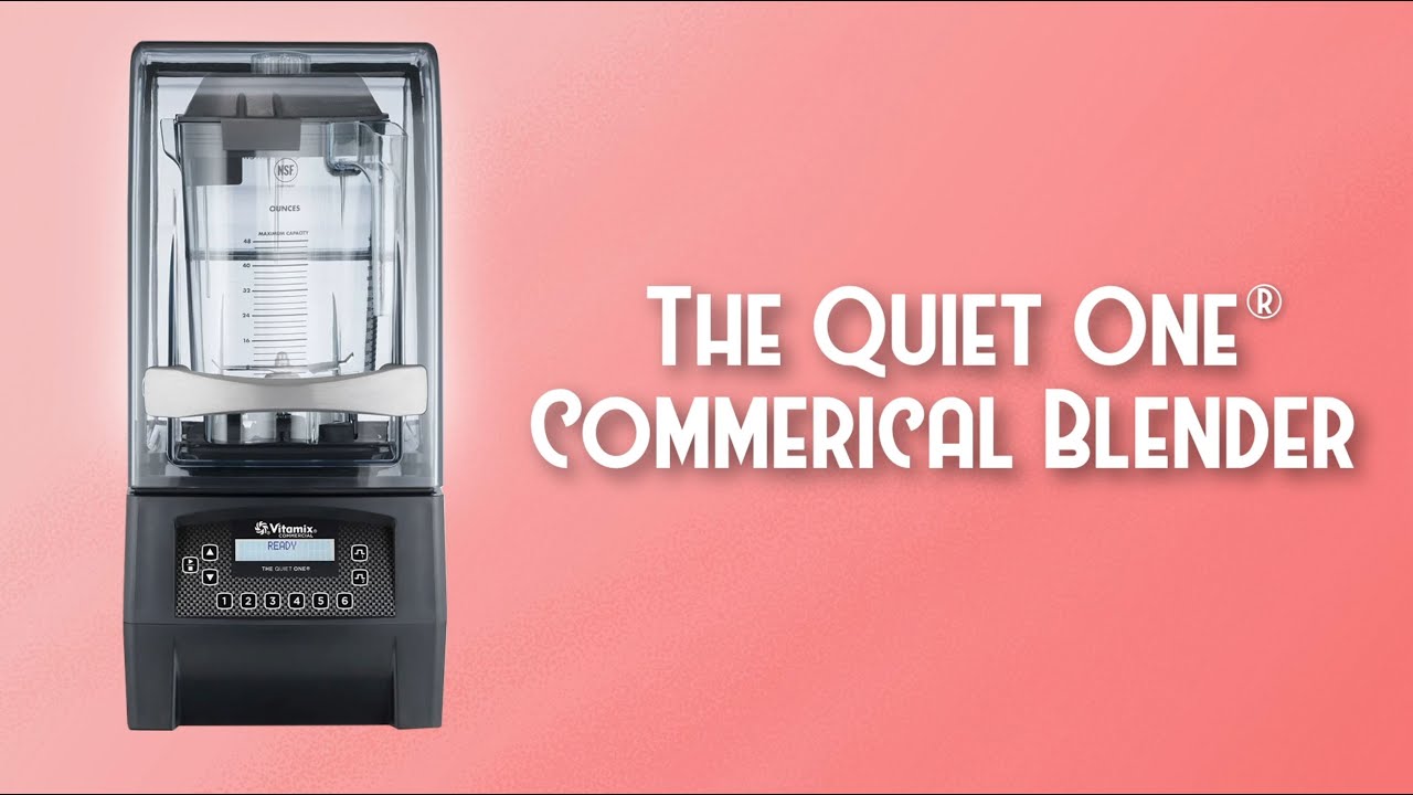 Video Overview  Vitamix The Quiet One On-Counter Commercial Blender -  Prima Supply