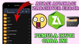 Cara Mengatasi Akses Ditolak ZArchiver di Android