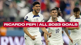 Every Time Ricardo Pepi Scored For The USMNT In 2023