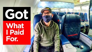 Would you pay $116 for this Delta 737-800 first class seat?