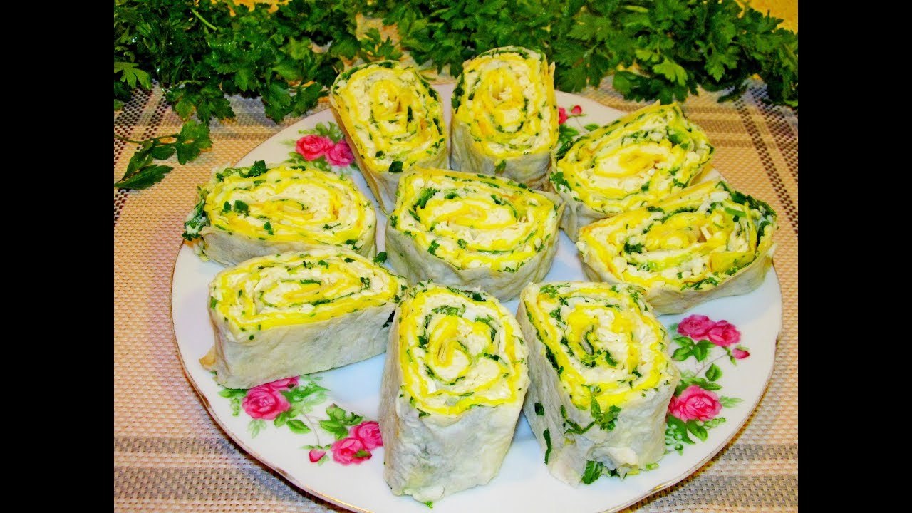 ⁣Закуска из лаваша, начинка самая востребованная! Улётная!