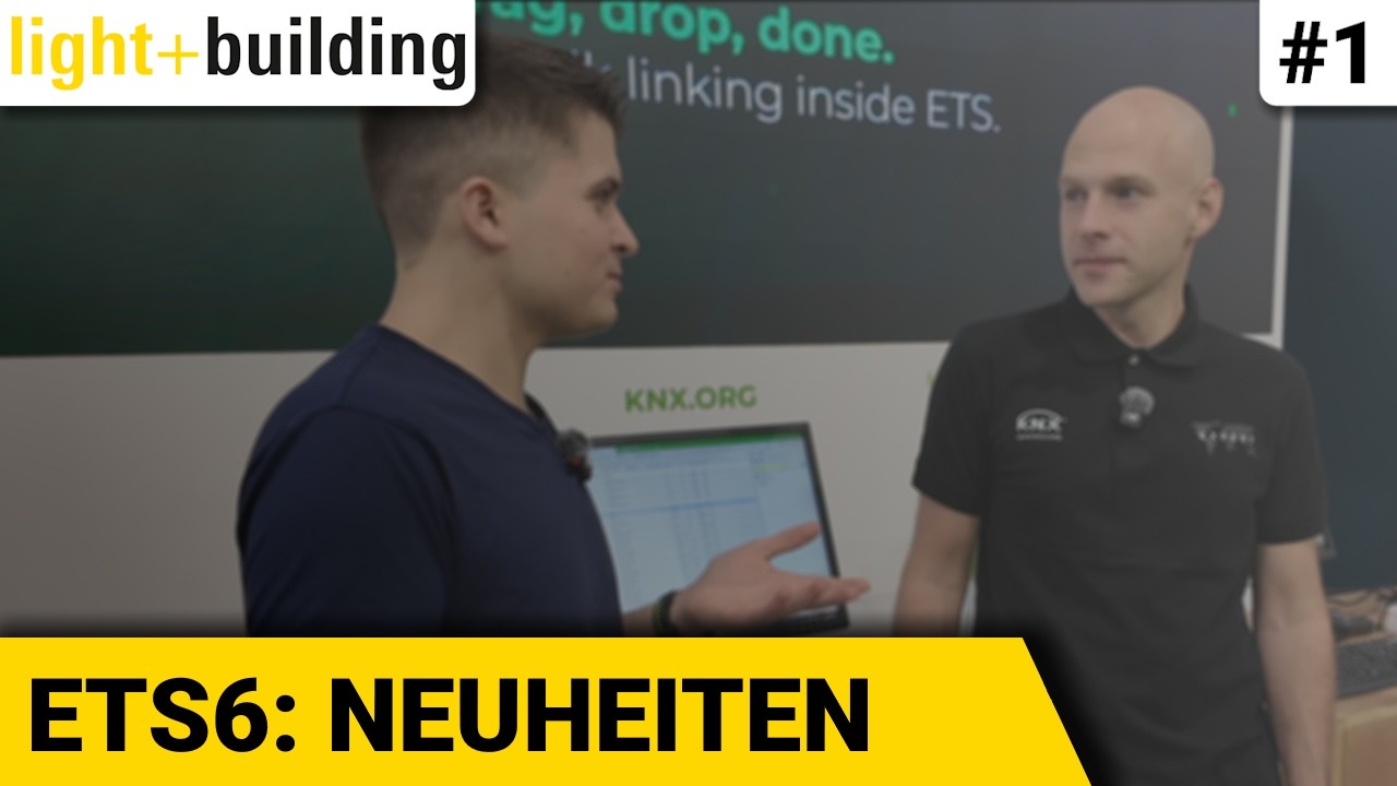 Новости и купоны ETS6 — Интеграция KNX-дисплеев и Home Assistant — Light + Building 2026, День 1