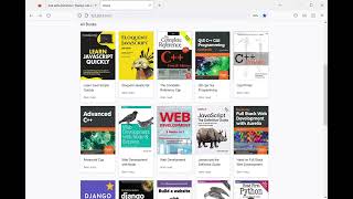 E-commerce Book Store website project