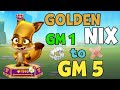 Grandmaster 5 Golden Nix | Zooba