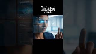 “Will transparent electronics make invisible gadgets the future of technology”