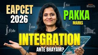 Integration EAPCET 2026 Maths One Shot | All Formulas + Tricks + PYQs | Vedantu Telugu | Uma Ma'am